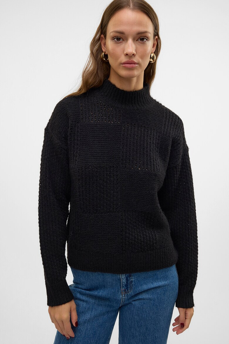 Vero Moda Плетен пуловер с перфорации - Pepit.bg