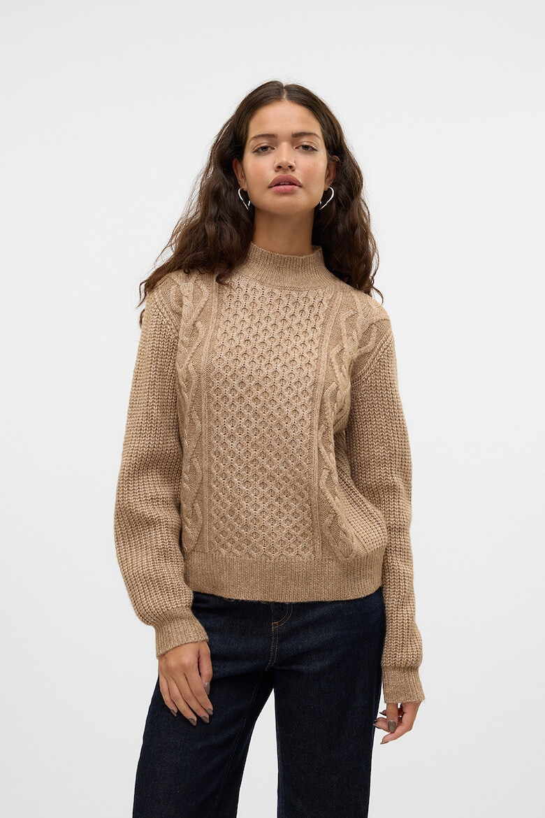 Vero Moda Плетен пуловер Universe - Pepit.bg