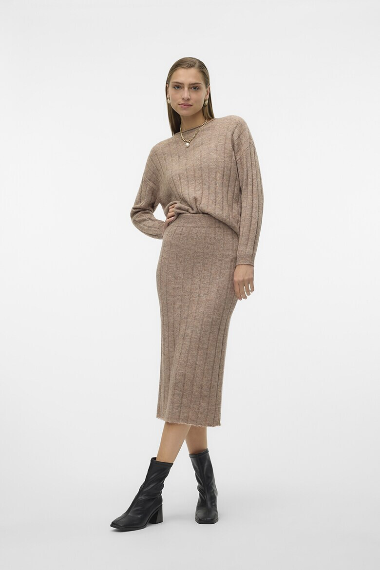 Vero Moda Плетена миди пола - Pepit.bg