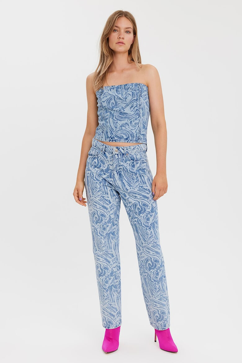 Vero Moda Прави дънки с висока талия - Pepit.bg