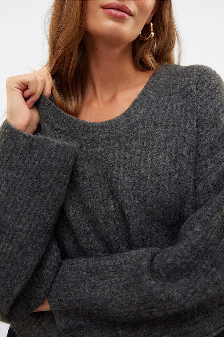 Vero Moda Пуловер Gemma с едра плетка - Pepit.bg