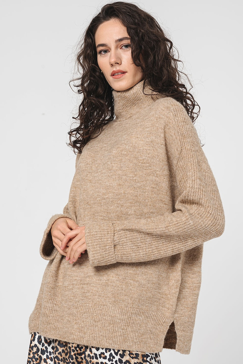 Vero Moda Пуловер Jupiter с поло - Pepit.bg