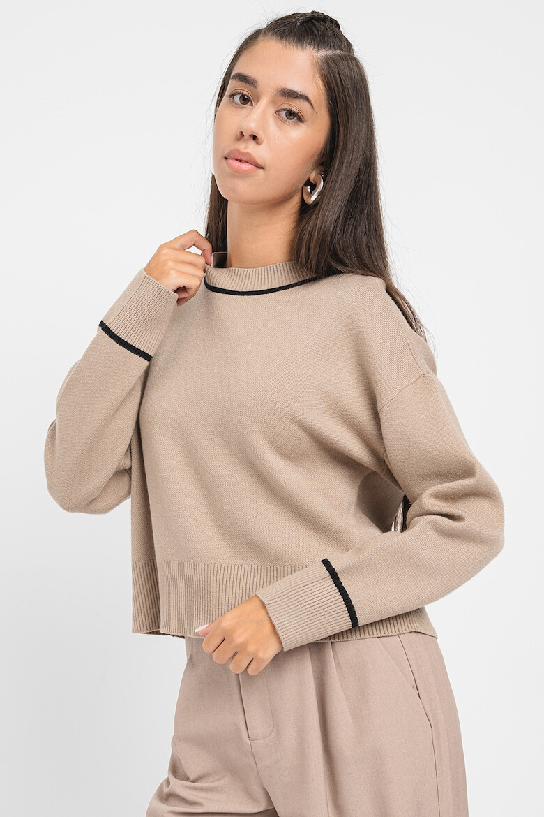 Vero Moda Пуловер с контрасти Saba - Pepit.bg