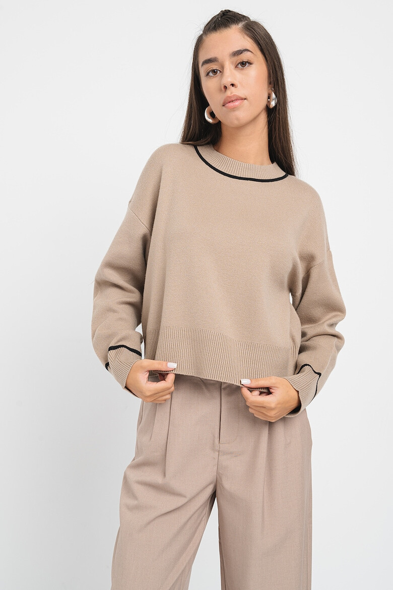 Vero Moda Пуловер с контрасти Saba - Pepit.bg