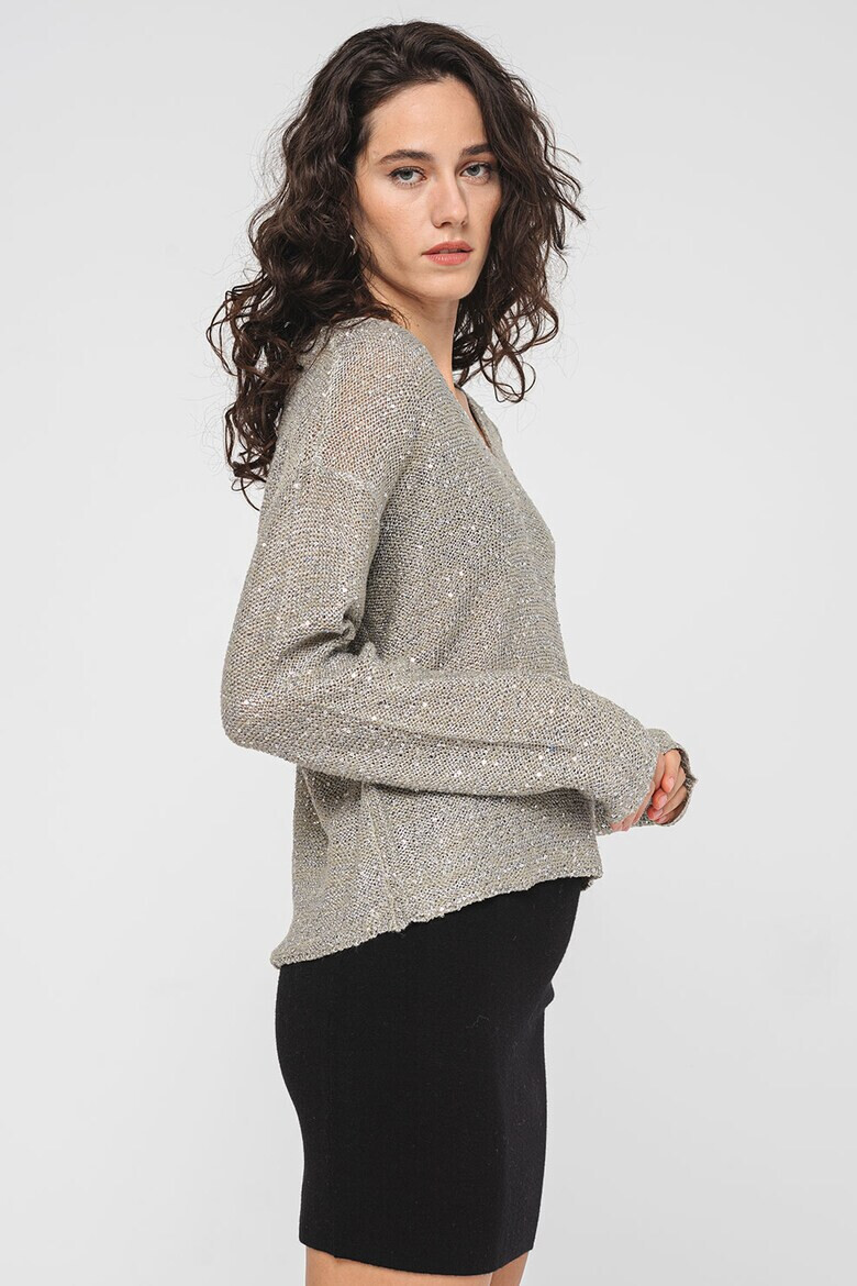 Vero Moda Пуловер с лек шпиц - Pepit.bg