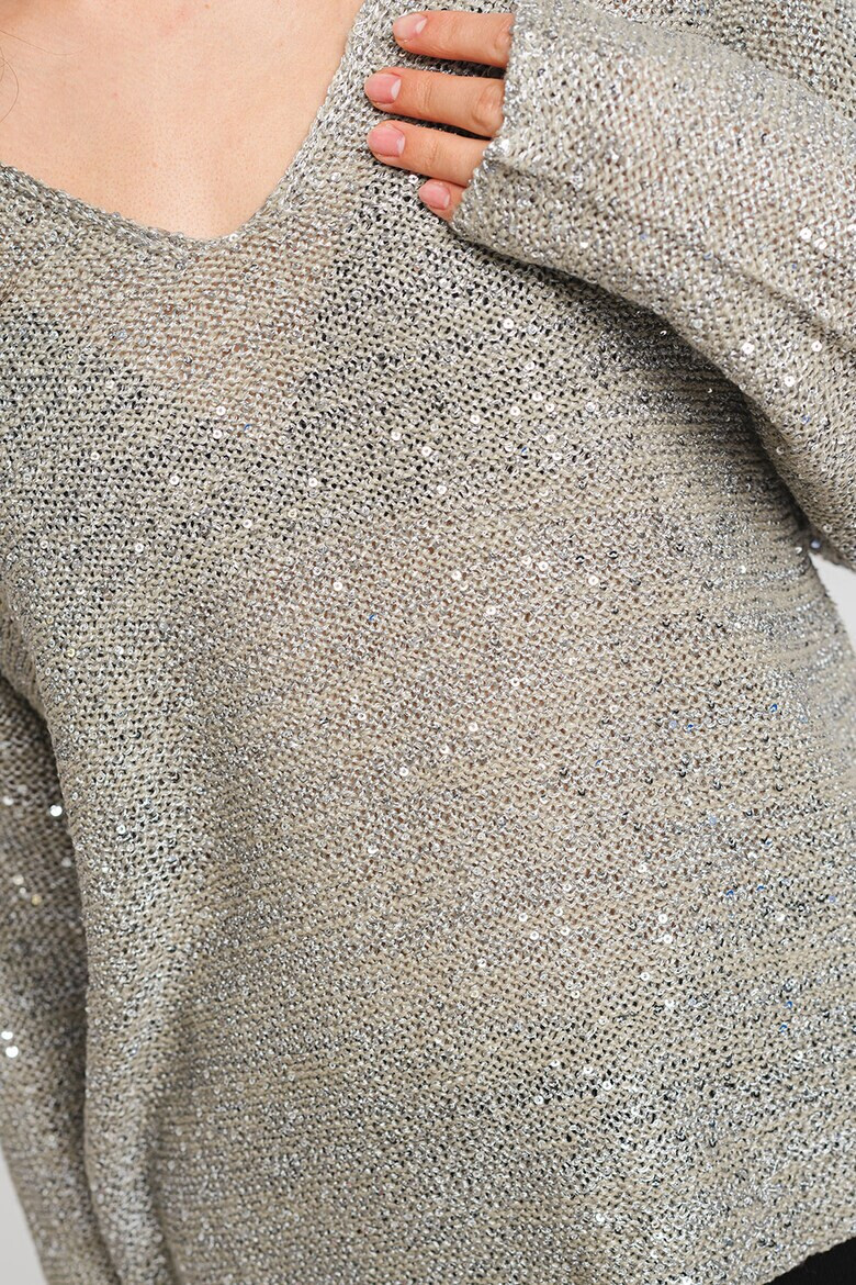 Vero Moda Пуловер с лек шпиц - Pepit.bg