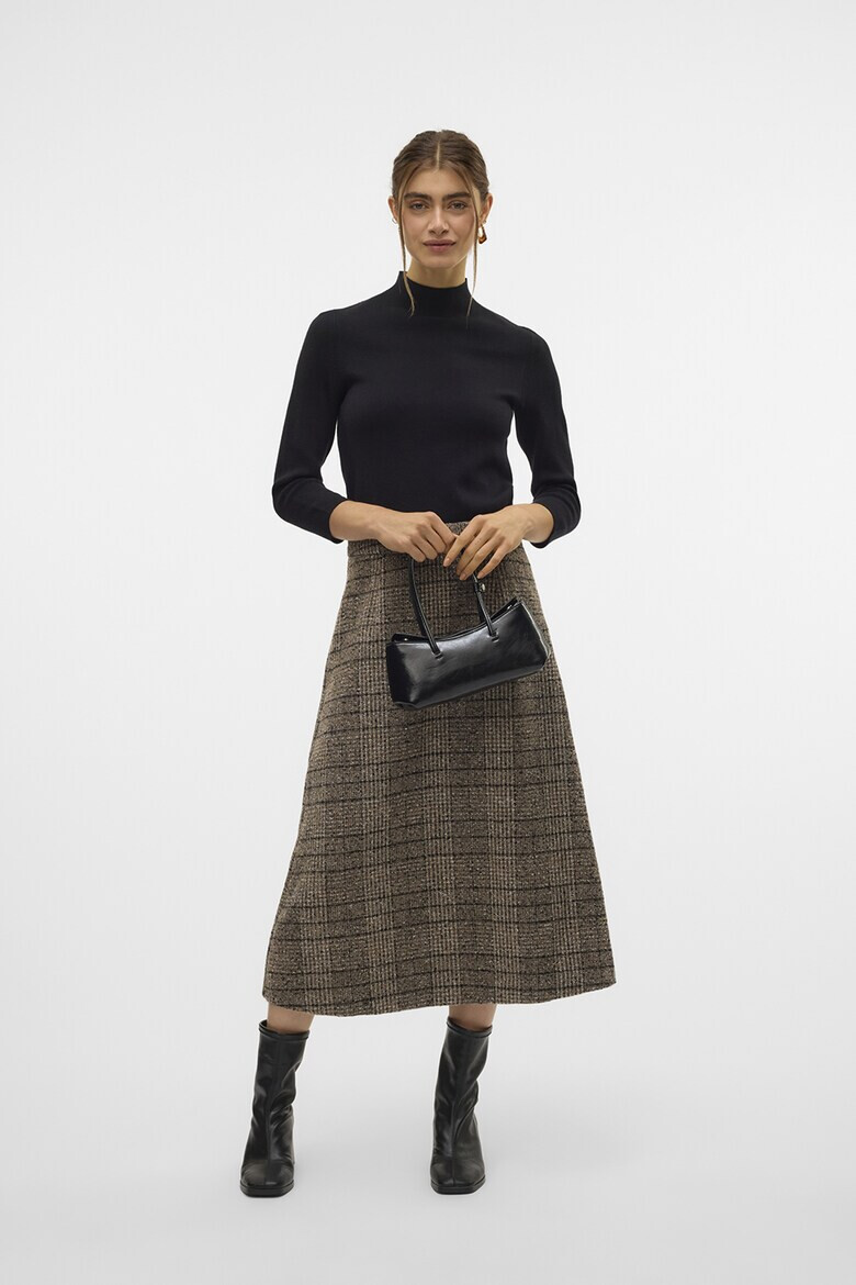 Vero Moda Пуловер с поло - Pepit.bg