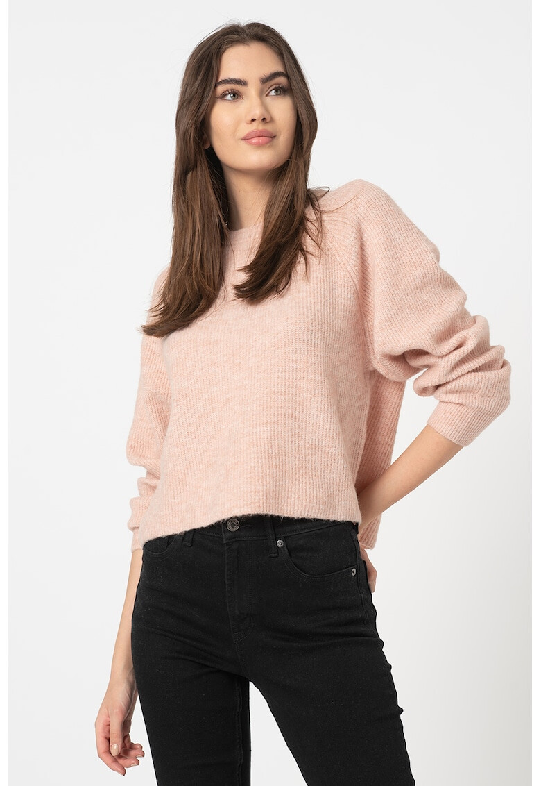 Vero Moda Пуловер Simone с рипсен ефект - Pepit.bg