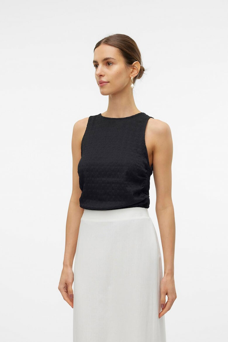 Vero Moda Релефна блуза без ръкави - Pepit.bg