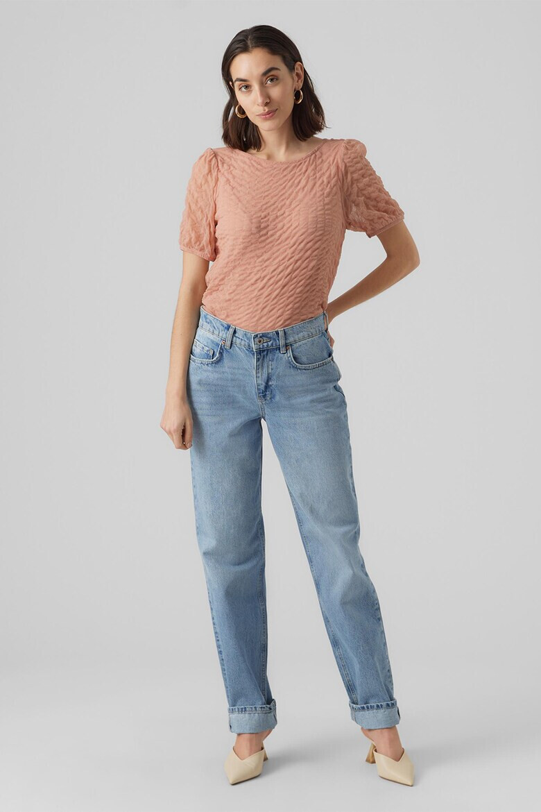 Vero Moda Релефна тениска - Pepit.bg