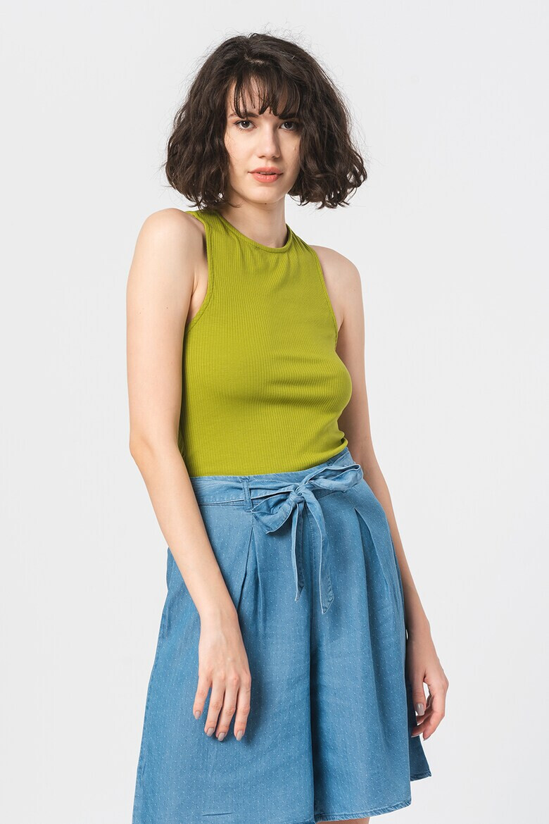 Vero Moda Рипсен топ Dava - Pepit.bg