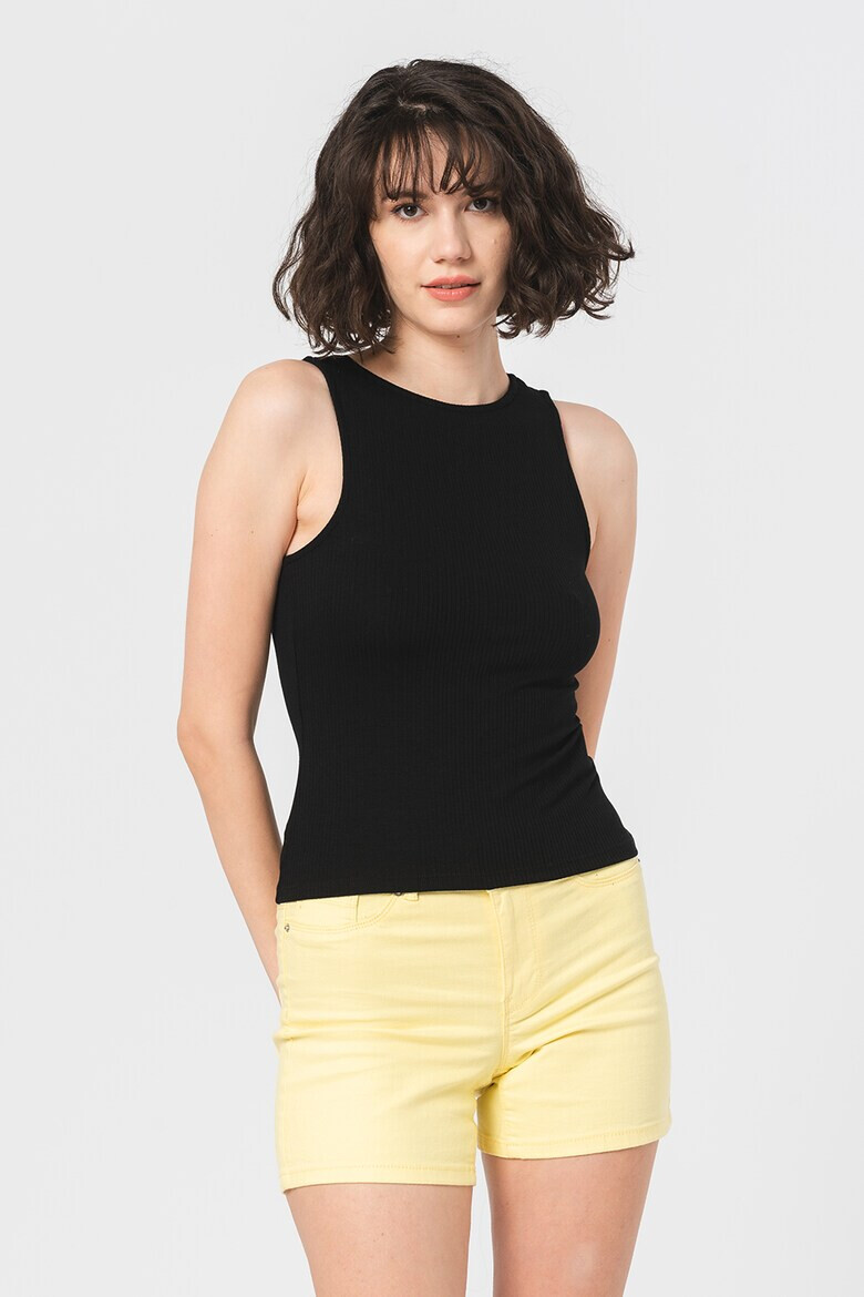 Vero Moda Рипсен топ Dava - Pepit.bg
