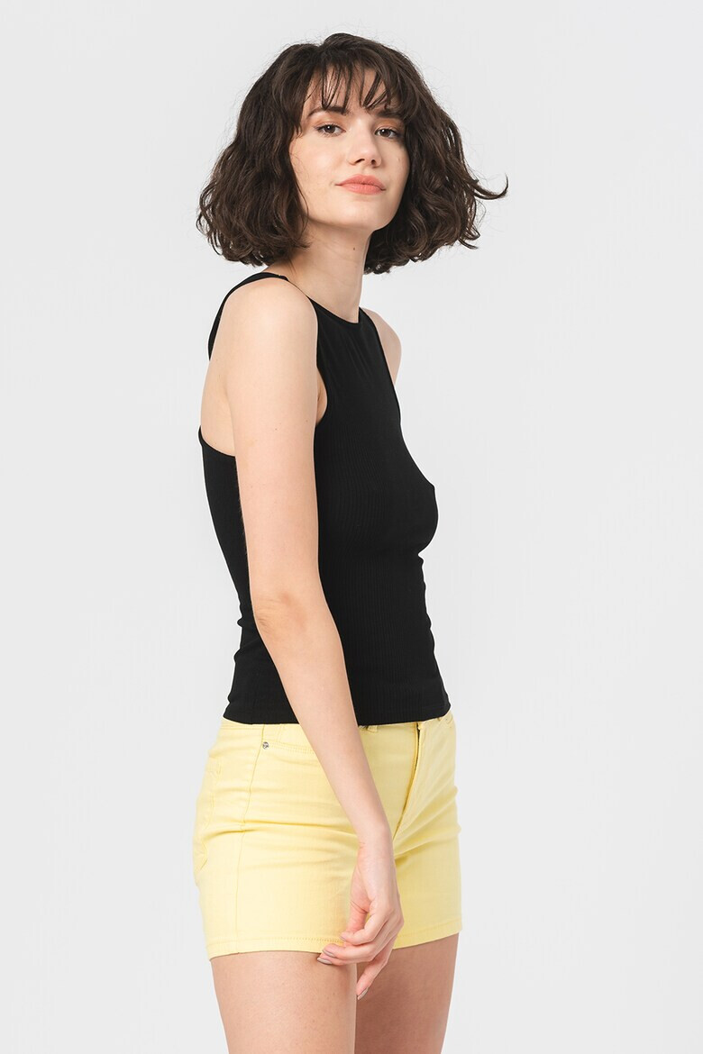 Vero Moda Рипсен топ Dava - Pepit.bg