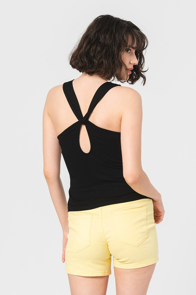 Vero Moda Рипсен топ Dava - Pepit.bg