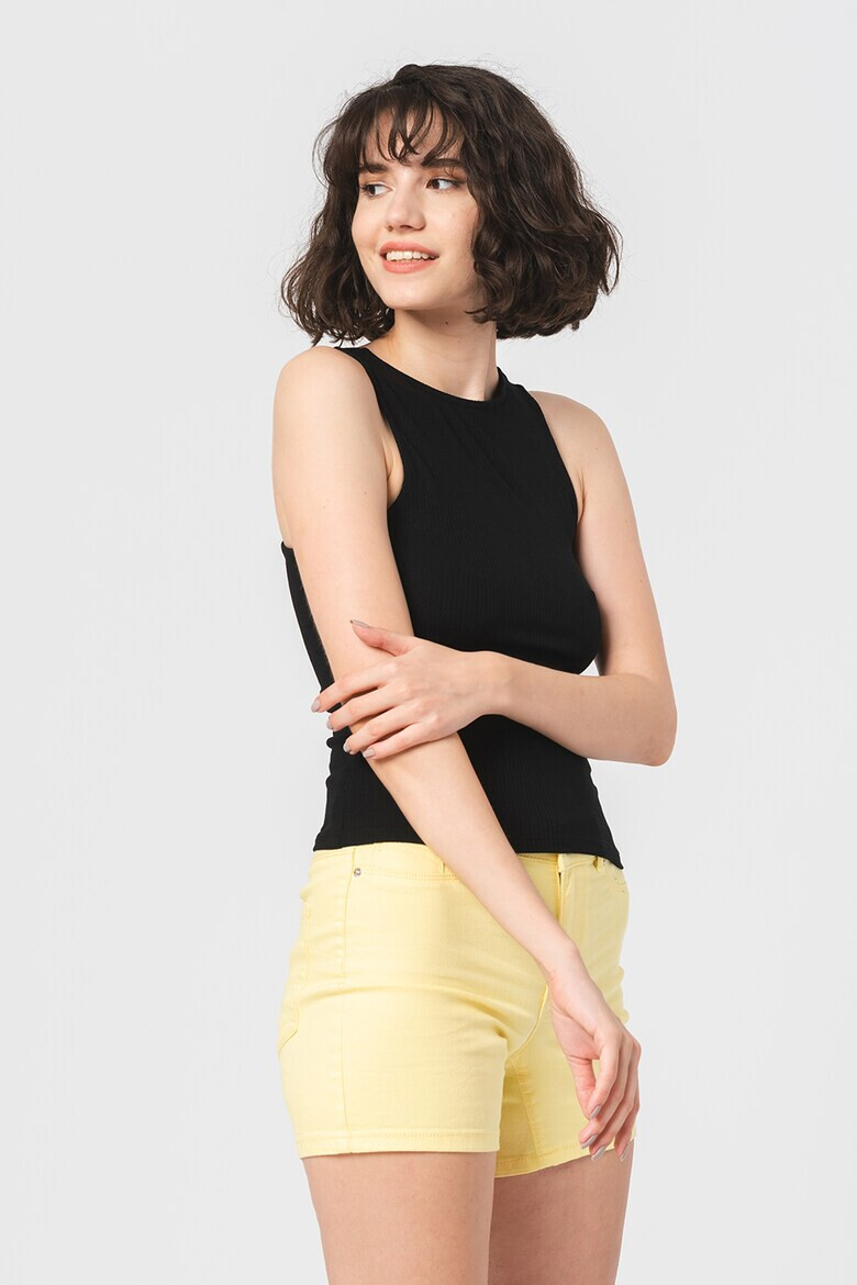 Vero Moda Рипсен топ Dava - Pepit.bg