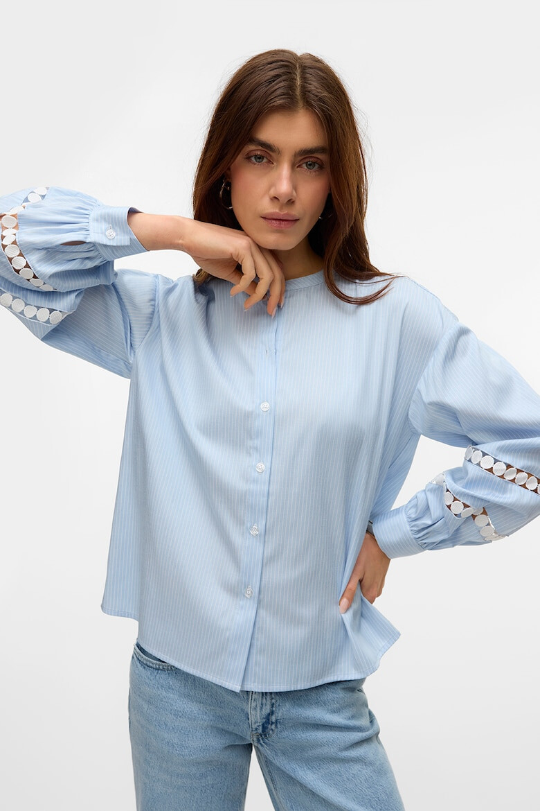 Vero Moda Риза с бухнали ръкави - Pepit.bg