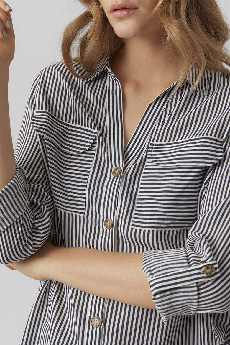 Vero Moda Ежедневна риза с джобове на гърдите - Pepit.bg