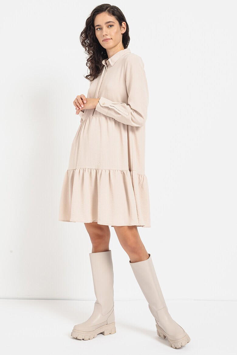 Vero Moda Рокля Minge с остра яка - Pepit.bg
