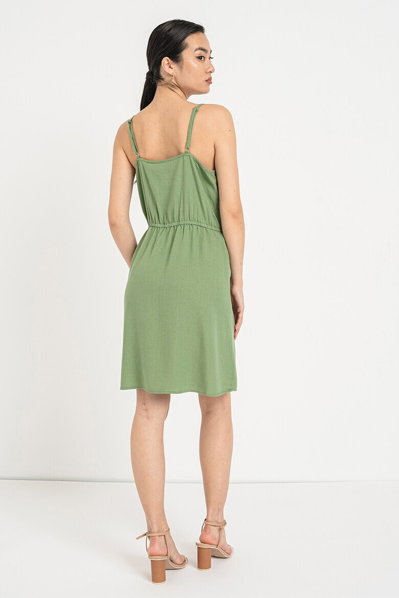 Vero Moda Рокля с лен Milo с шпиц - Pepit.bg