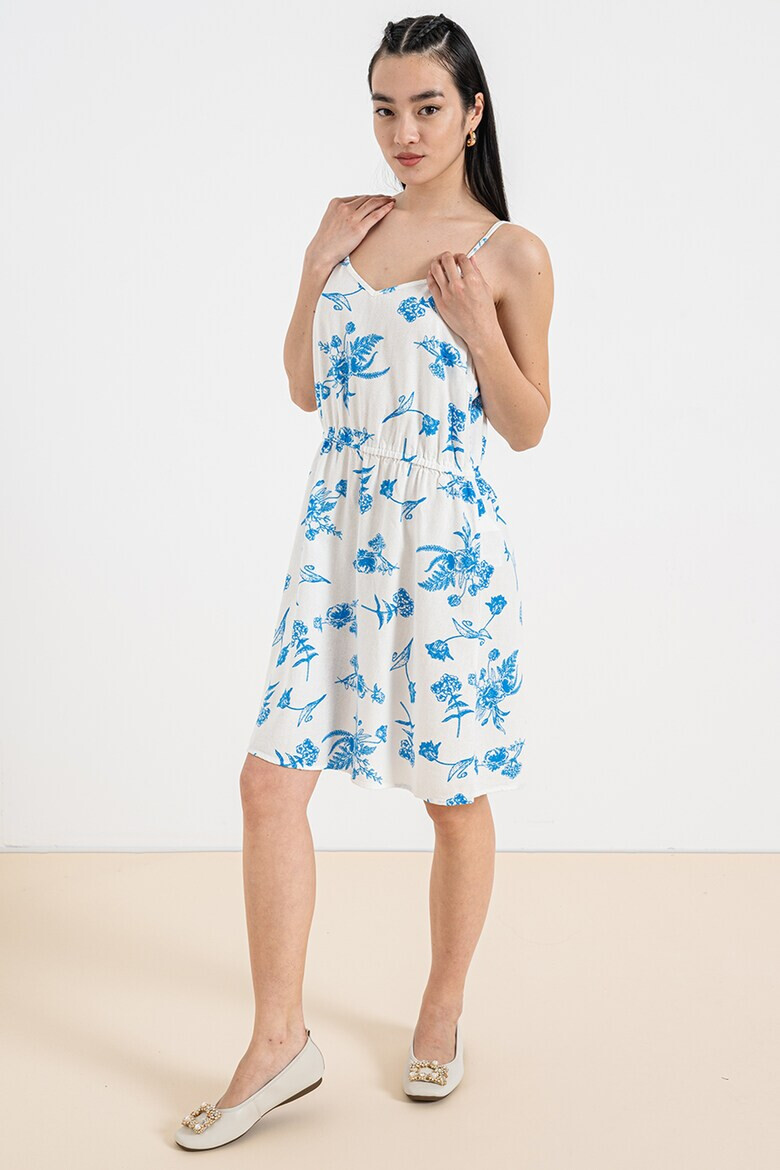 Vero Moda Рокля с лен Milo с шпиц - Pepit.bg