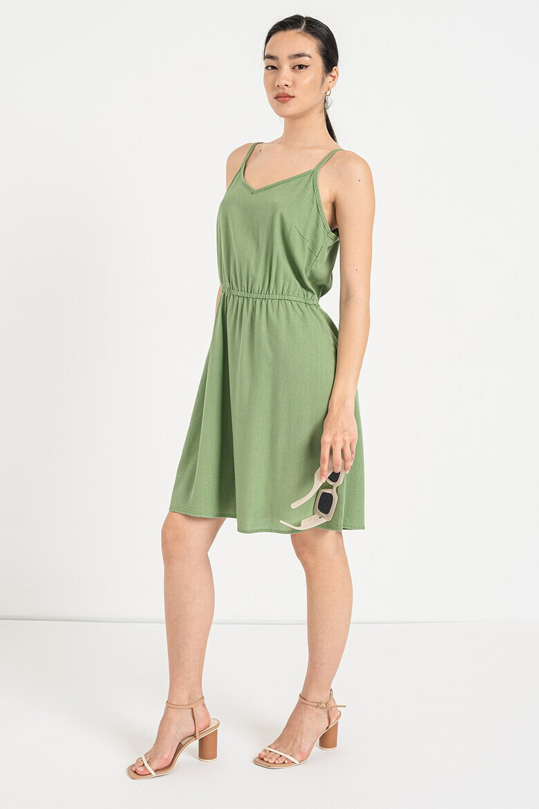 Vero Moda Рокля с лен Milo с шпиц - Pepit.bg