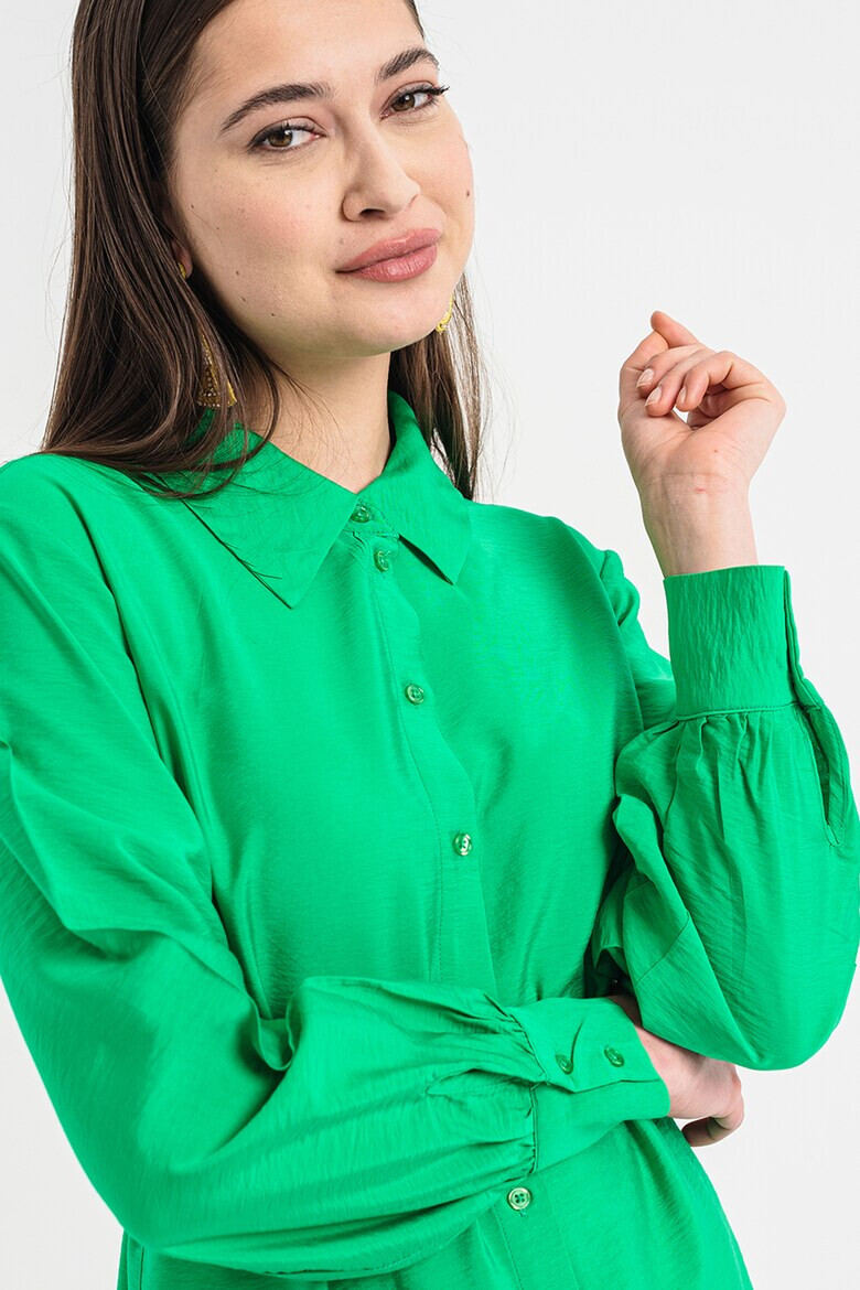 Vero Moda Рокля тип риза с колан - Pepit.bg
