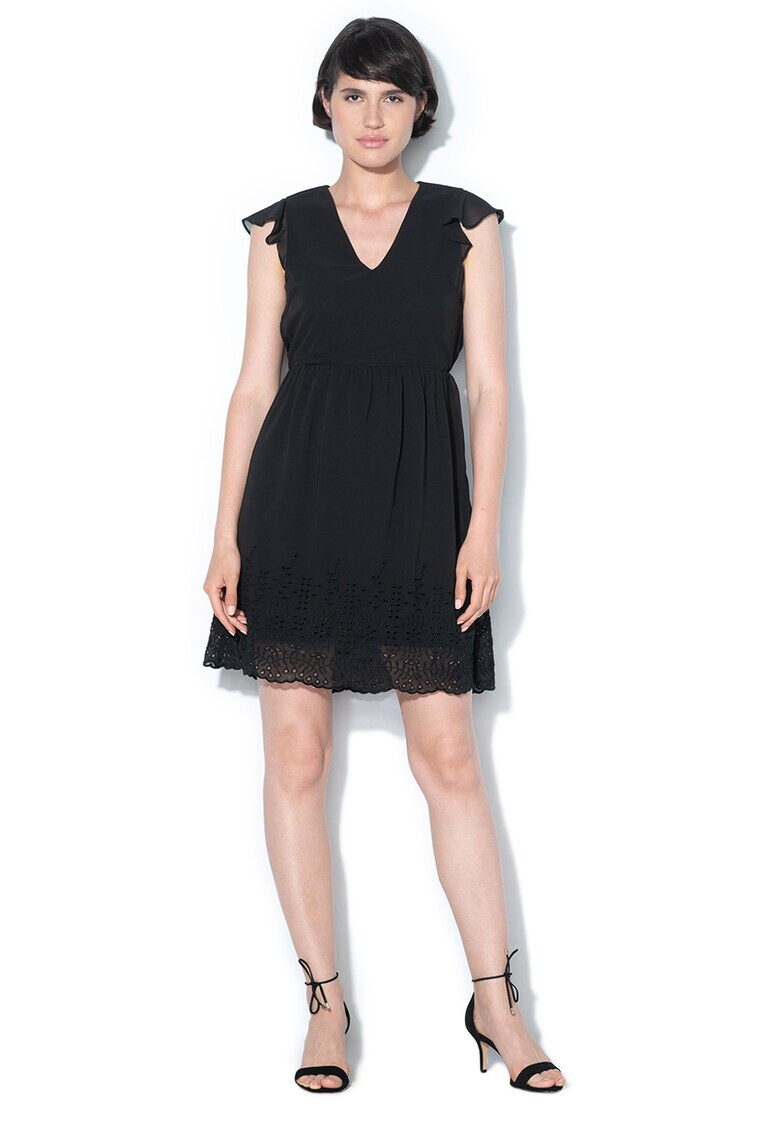 Vero Moda Рокля Aisha с бродерии - Pepit.bg