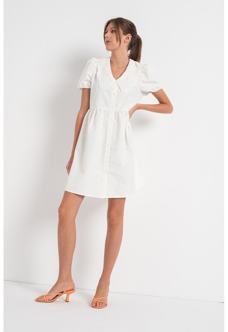 Vero Moda Рокля Carmella с яка Peter-Pan - Pepit.bg