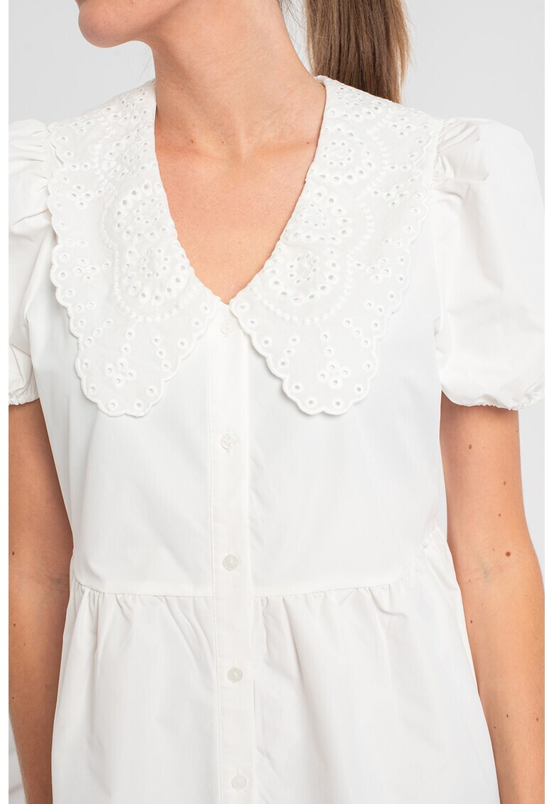 Vero Moda Рокля Carmella с яка Peter-Pan - Pepit.bg