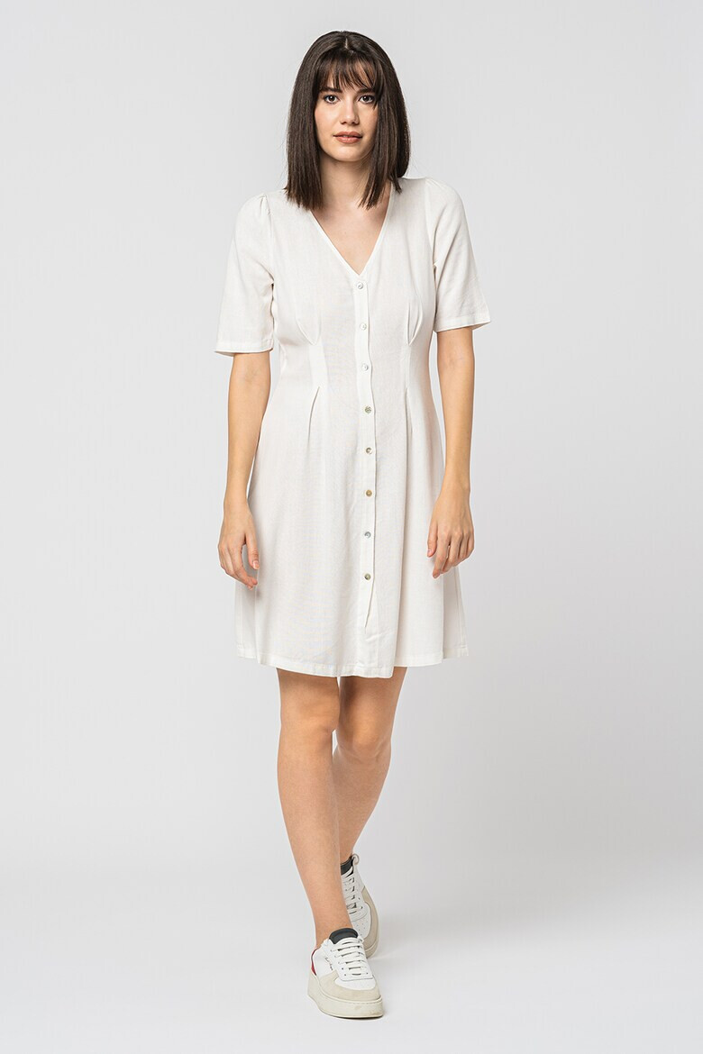 Vero Moda Рокля Jesmilo с лен и шпиц - Pepit.bg