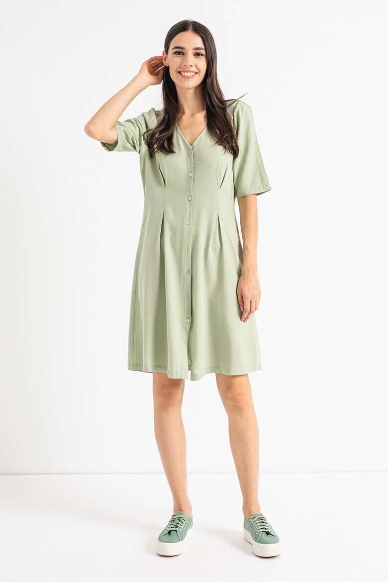 Vero Moda Рокля Jesmilo с лен и шпиц - Pepit.bg