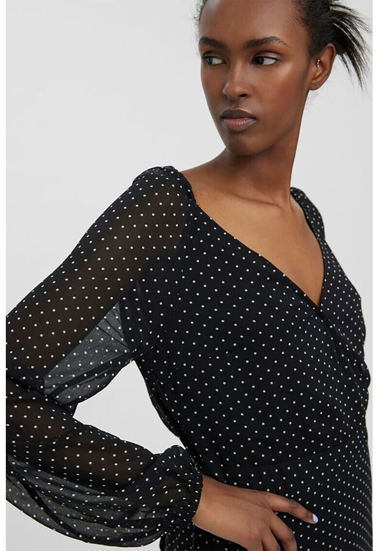 Vero Moda Рокля на точки - Pepit.bg