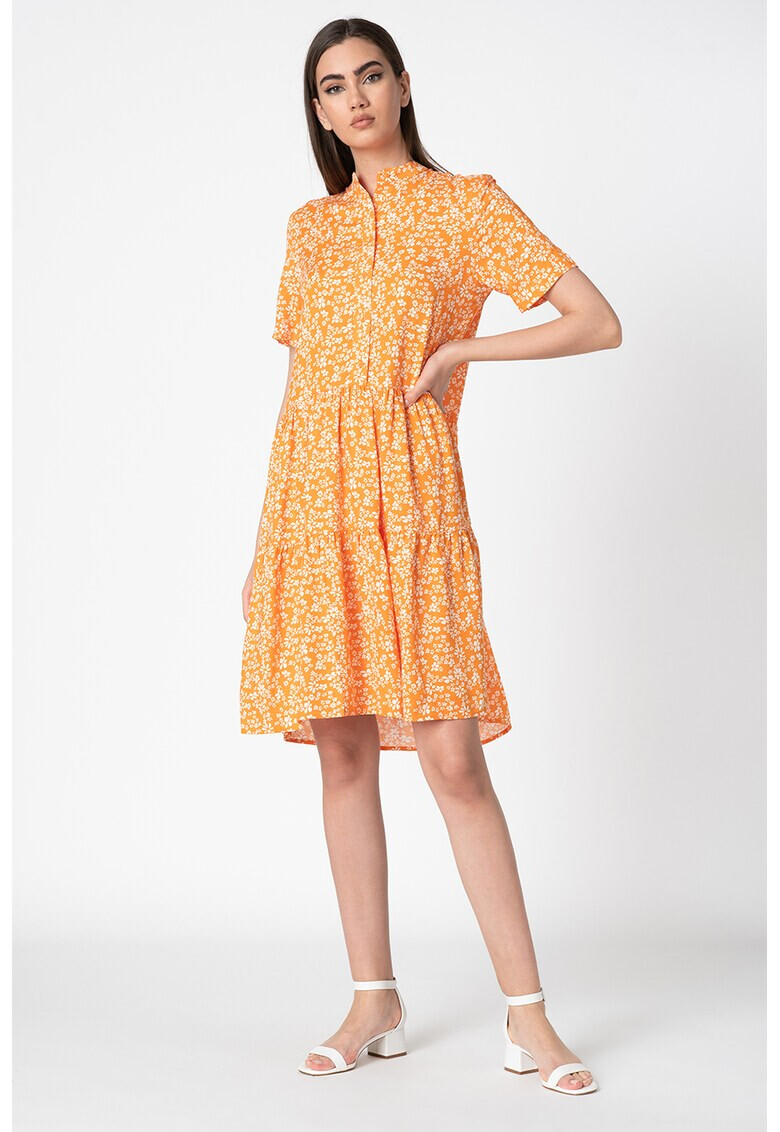 Vero Moda Рокля Simone с асиметричен подгъв - Pepit.bg