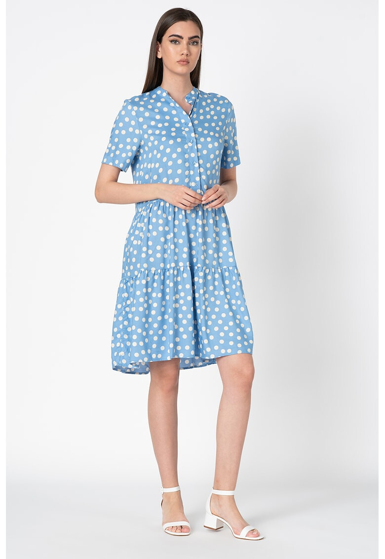 Vero Moda Рокля Simone с асиметричен подгъв - Pepit.bg