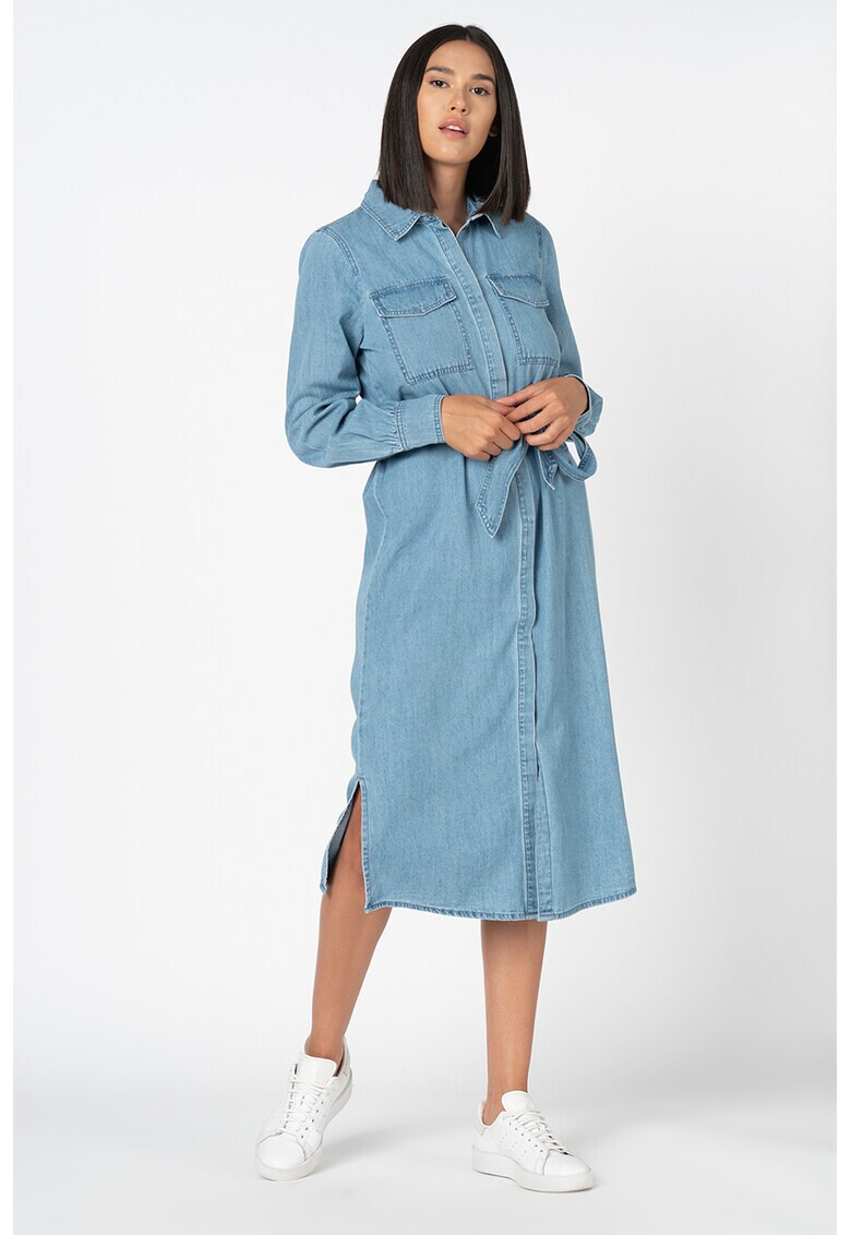 Vero Moda Рокля Teagan от деним - Pepit.bg