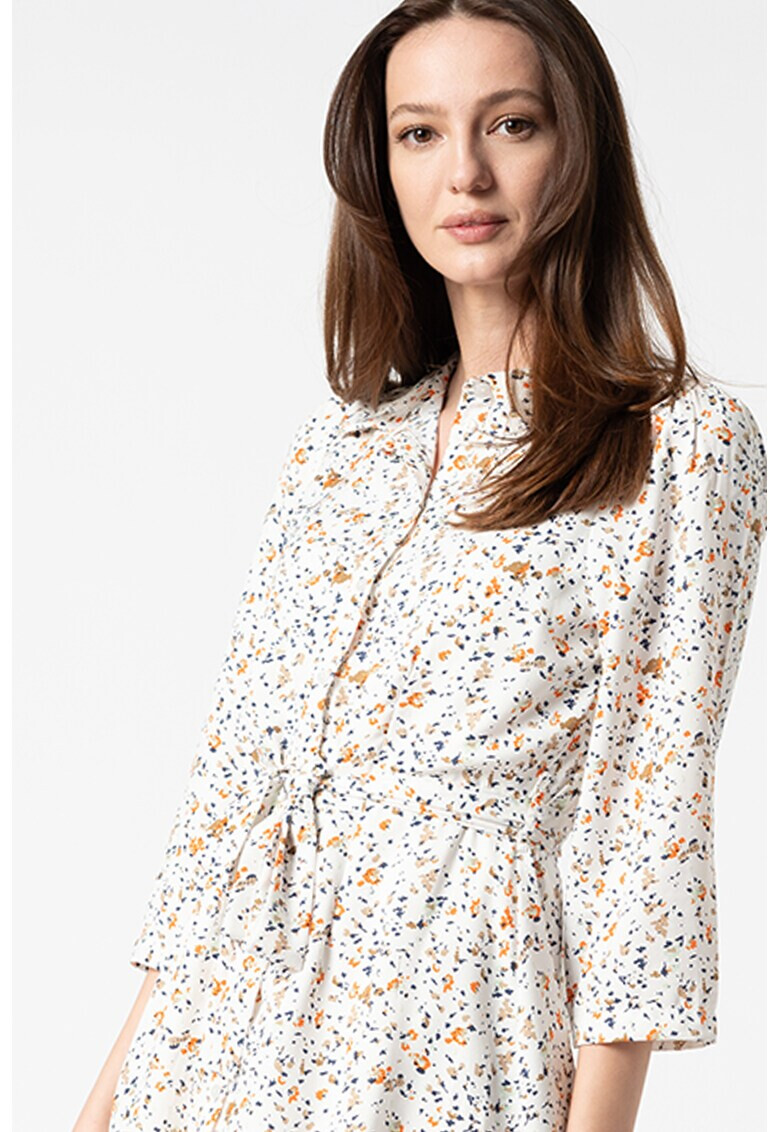 Vero Moda Рокля тип риза Ora с връзка - Pepit.bg