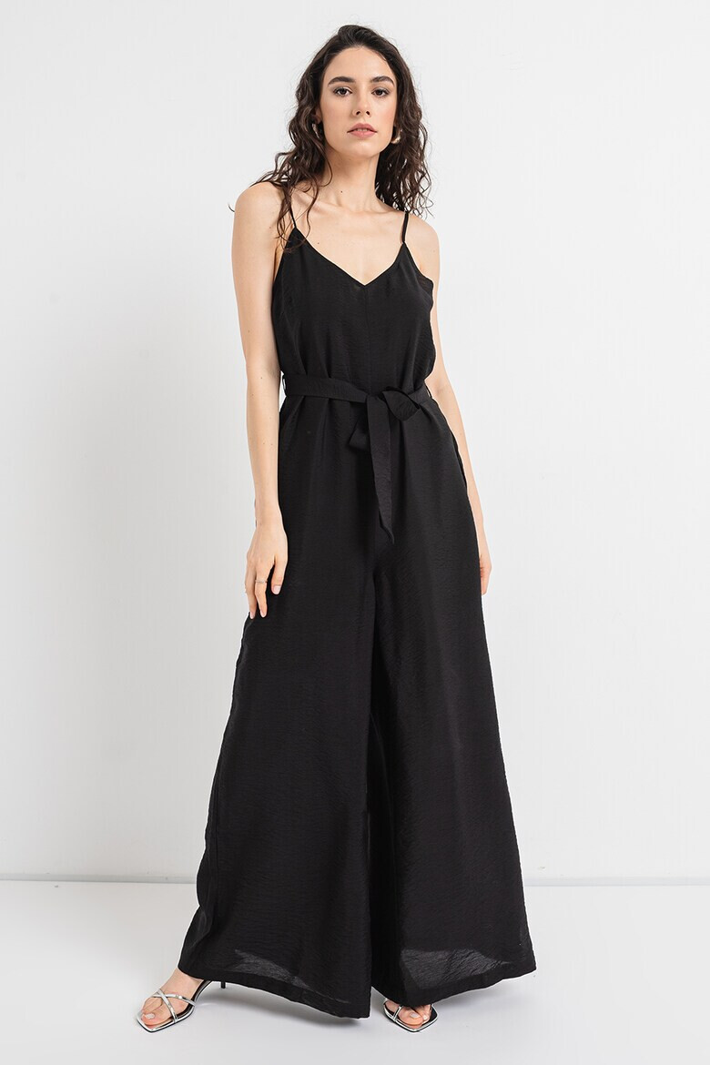 Vero Moda Широк гащеризон с шпиц - Pepit.bg