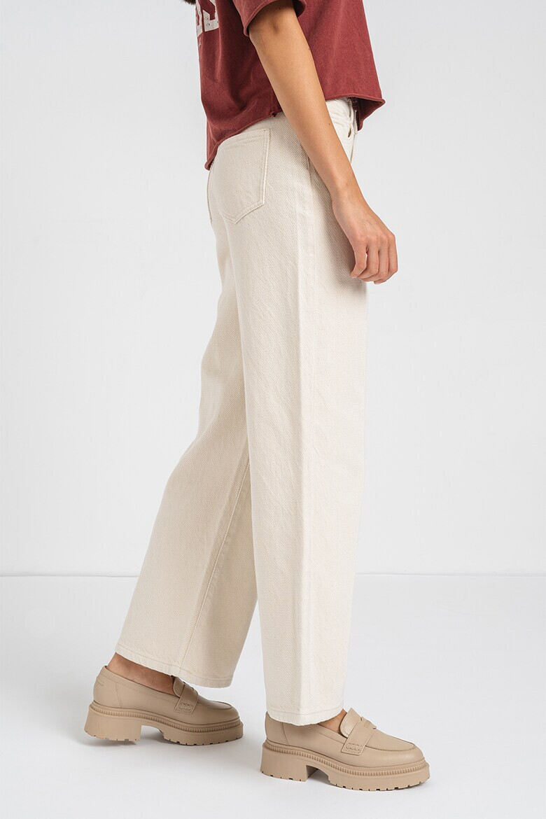 Vero Moda Широки дънки Kathy - Мръснобял - Pepit.bg