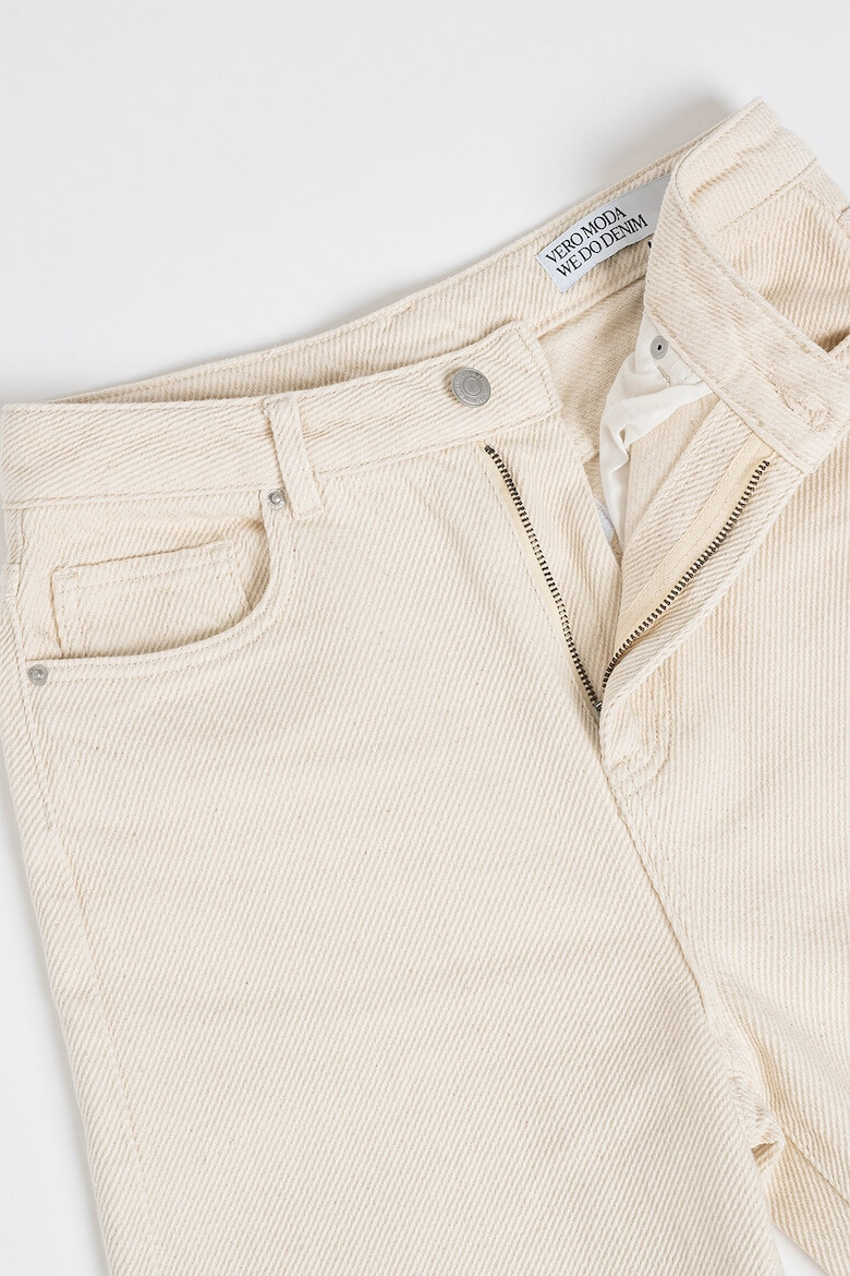 Vero Moda Широки дънки Kathy - Мръснобял - Pepit.bg