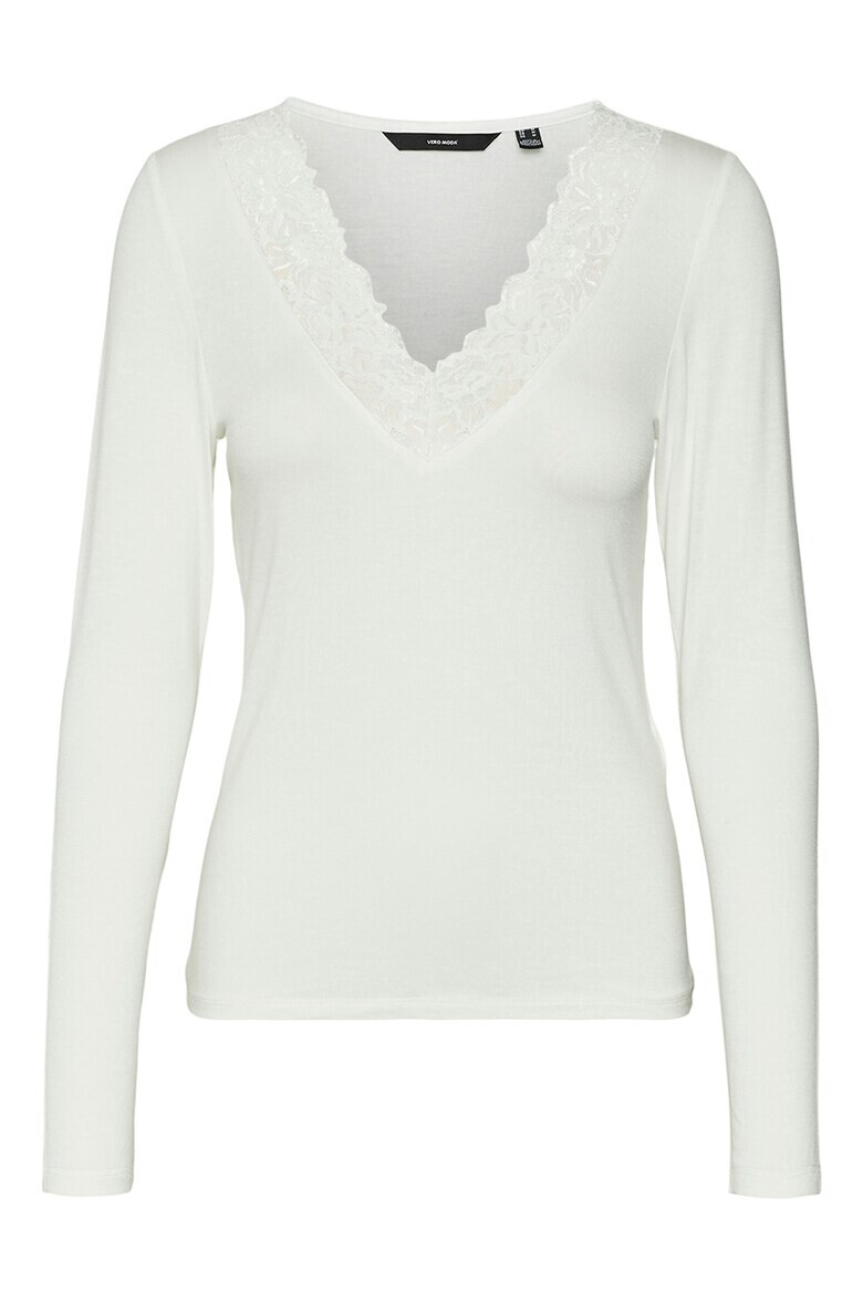 Vero Moda Шпиц блуза с дантела - Pepit.bg