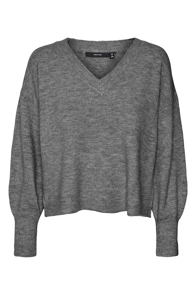 Vero Moda Шпиц пуловер с паднали ръкави - Pepit.bg