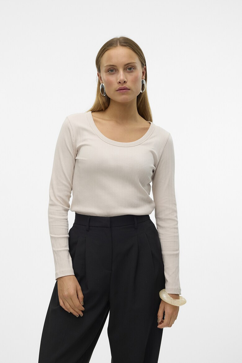 Vero Moda Слим блуза с модал - Pepit.bg