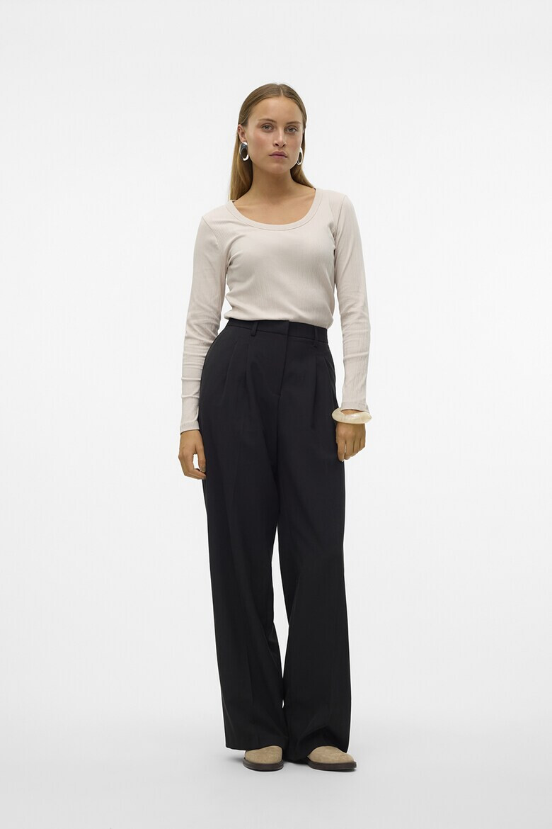Vero Moda Слим блуза с модал - Pepit.bg