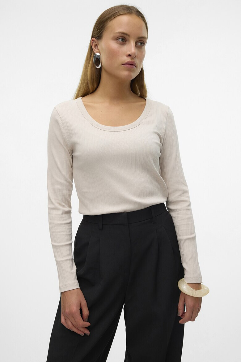Vero Moda Слим блуза с модал - Pepit.bg
