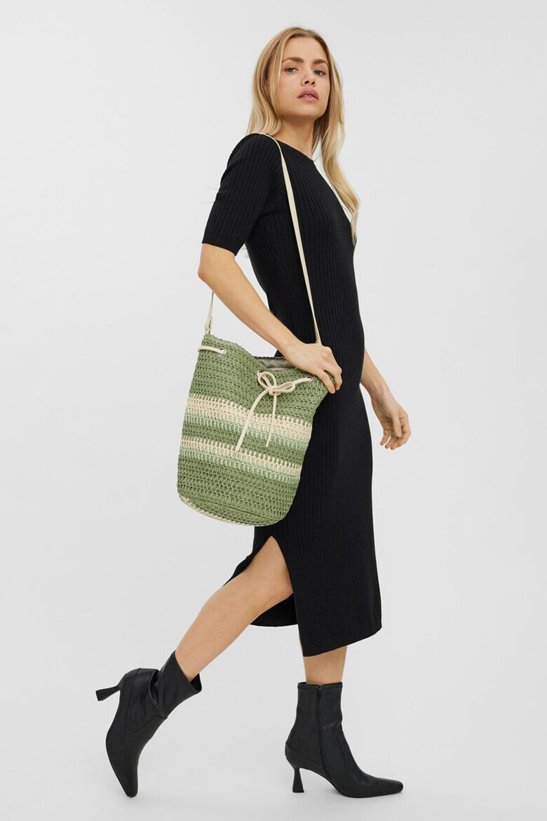 Vero Moda Сплетена сламена чанта - Pepit.bg