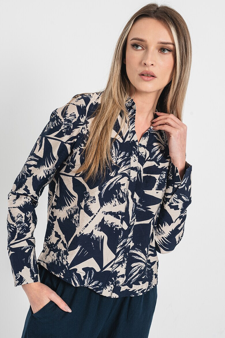 Vero Moda Свободна риза с десен - Pepit.bg