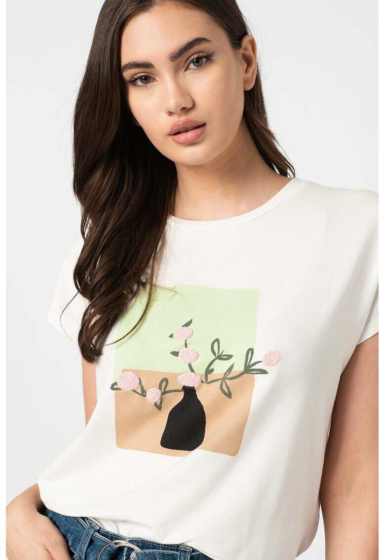 Vero Moda Тениска Miaava с модал - Pepit.bg