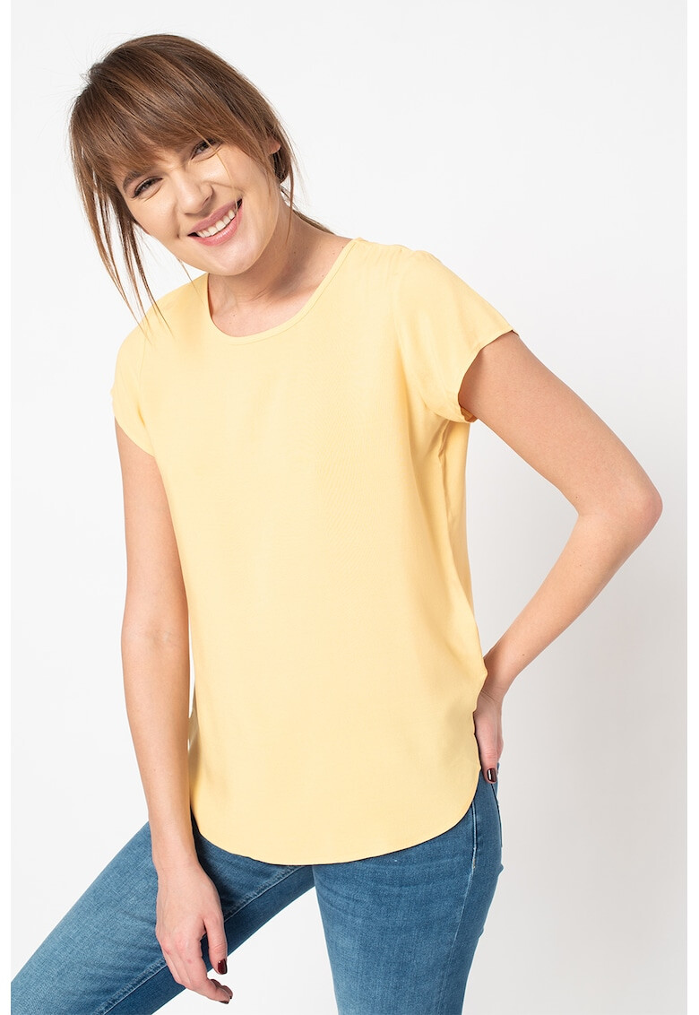 Vero Moda Тениска с овално деколте - Pepit.bg