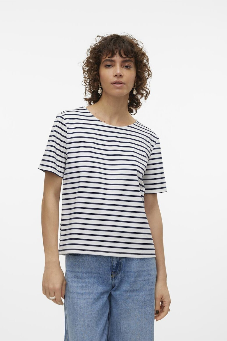 Vero Moda Тениска с цип на гърба - Pepit.bg