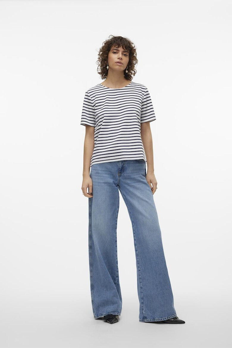 Vero Moda Тениска с цип на гърба - Pepit.bg